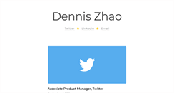 Desktop Screenshot of denniszhao.com